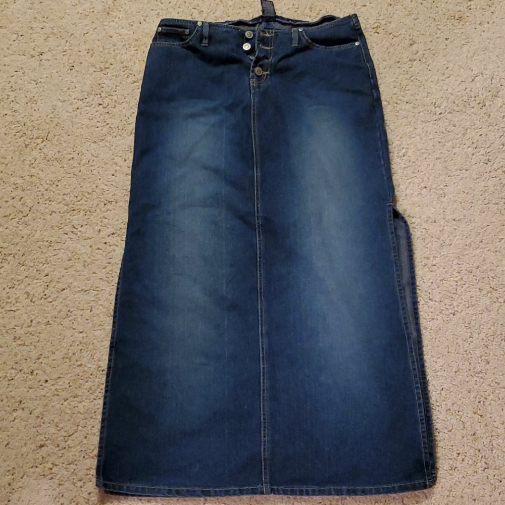 Stephan Hardy Squeeze Jean Skirt